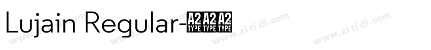 Lujain Regular字体转换 Lujain Regular字体转换
